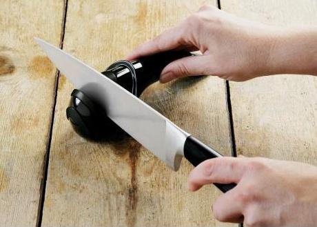 Nůž na ostření nožů: typy a kvalita