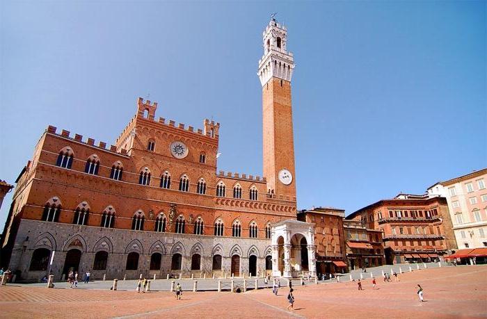 Siena: památky italského města